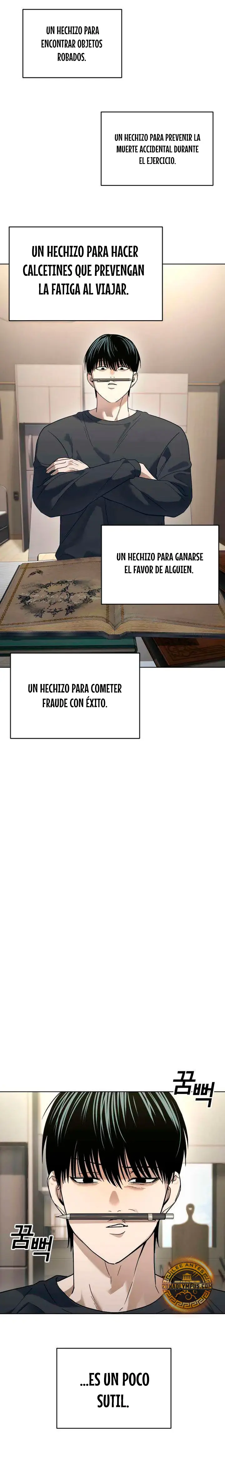 Toma un Grimorio y Conviértete en Mago capítulo 3, página 6
