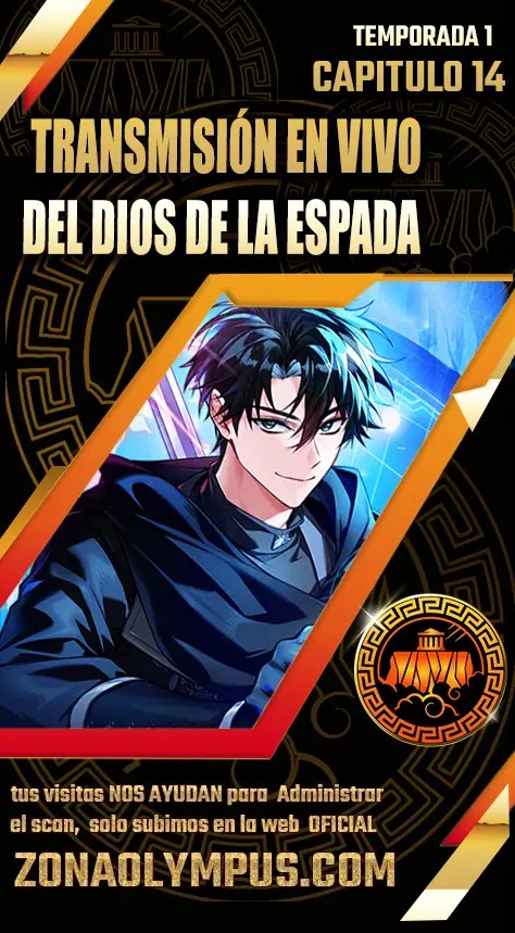Transmisión en vivo del Dios de la Espada capítulo 14, página 1