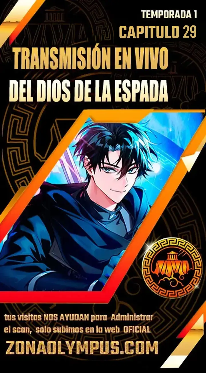 Transmisión en vivo del Dios de la Espada capítulo 29, página 1