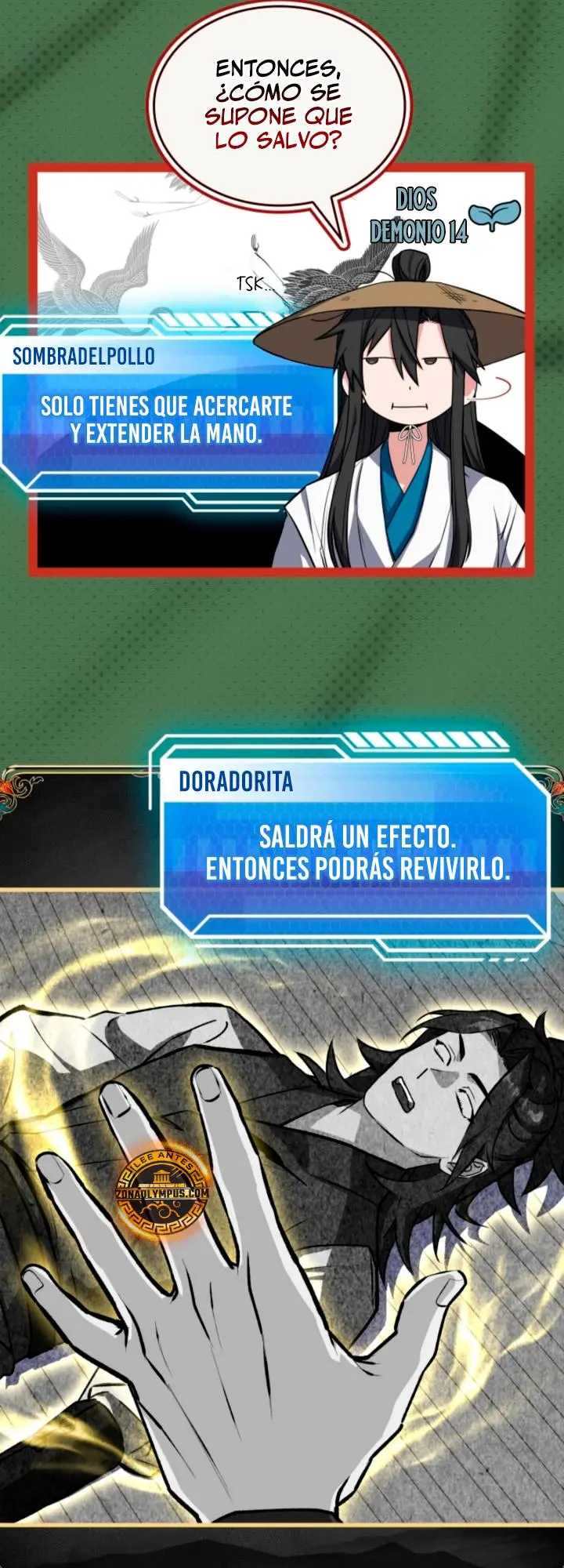 Transmisión en vivo del Dios de la Espada capítulo 33, página 37