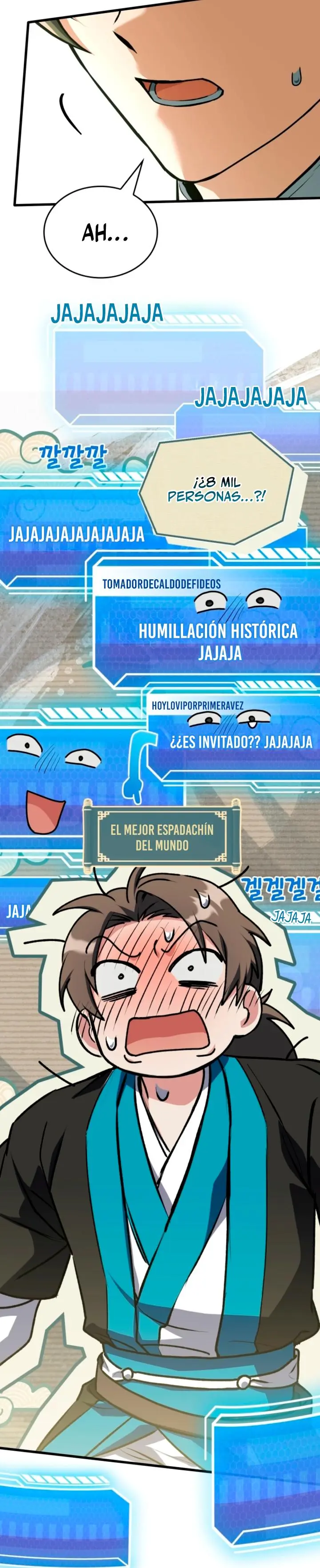 Transmisión en vivo del Dios de la Espada capítulo 34, página 3