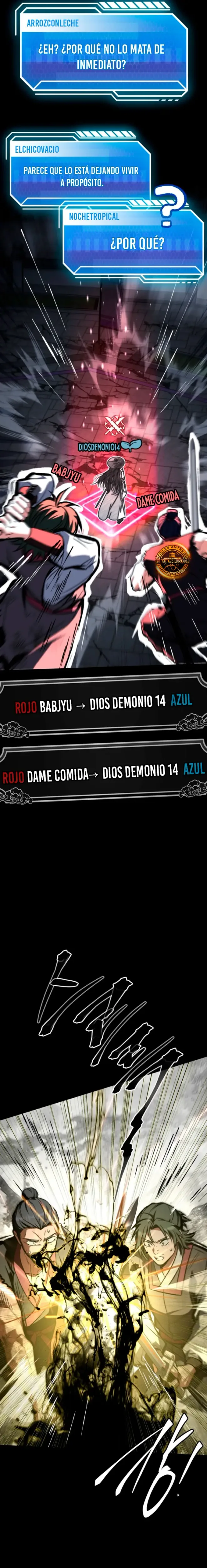 Transmisión en vivo del Dios de la Espada capítulo 36, página 17