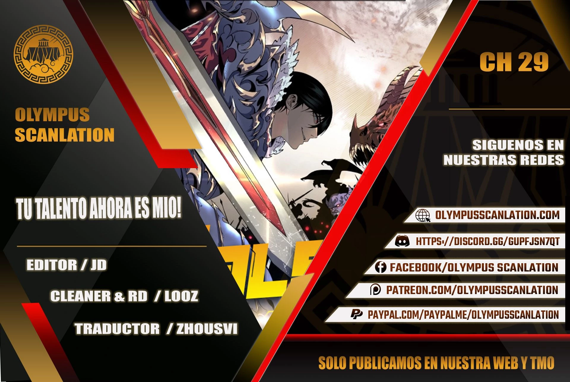 Tu talento ahora es mio! capítulo 29, página 1