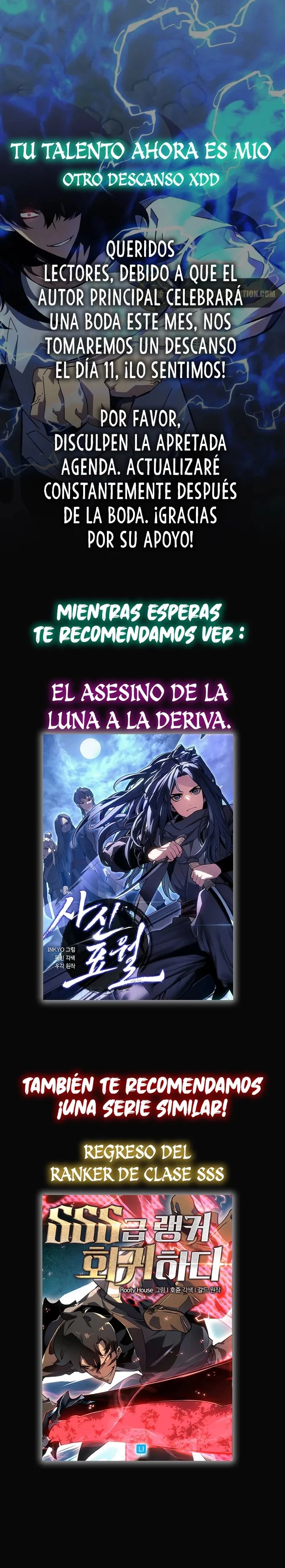 Tu talento ahora es mio! capítulo 41.5, página 1