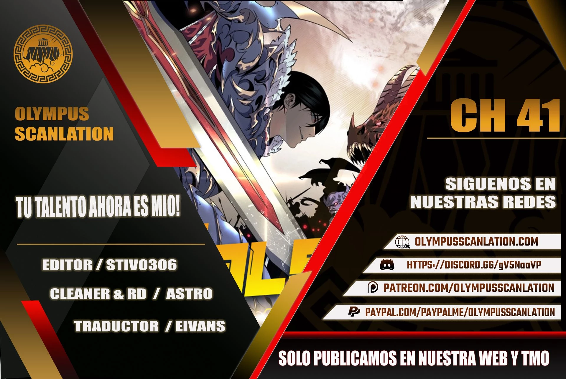 Tu talento ahora es mio! capítulo 41, página 1
