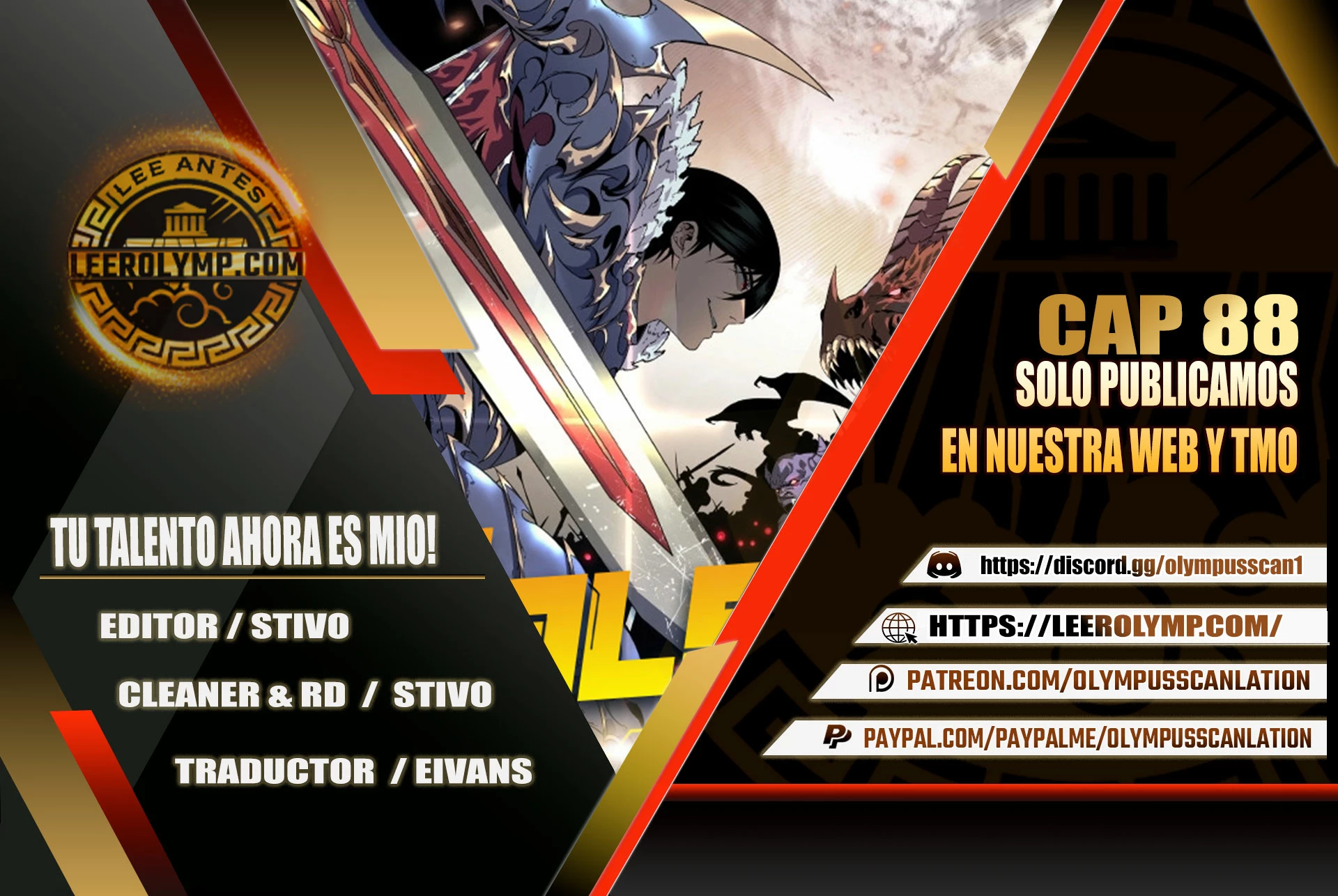 Tu talento ahora es mio! capítulo 88, página 1