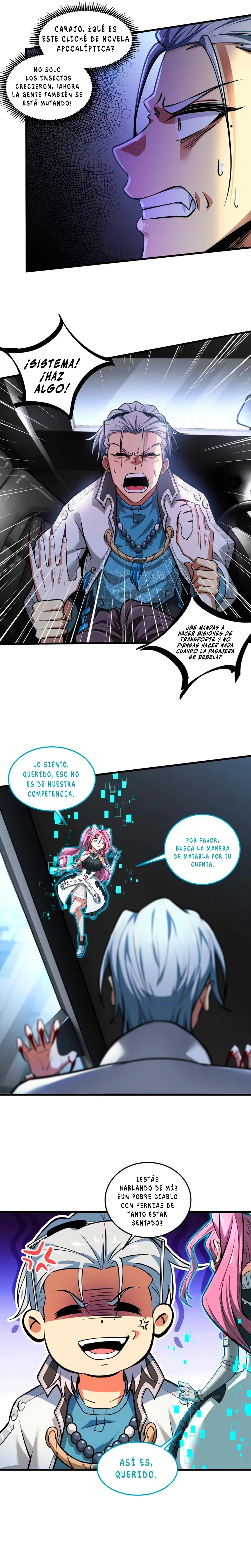 Uber del fin del mundo capítulo 2, página 8