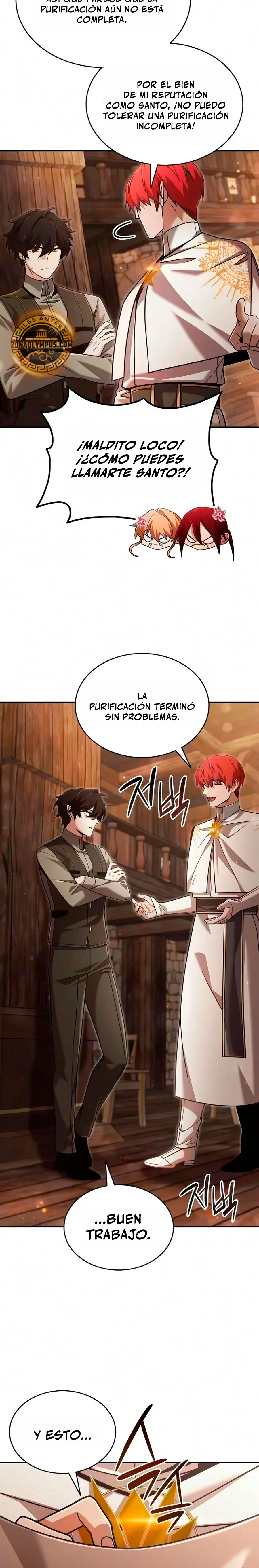 ¿¡Un codicioso convertido en profeta!? capítulo 49, página 14