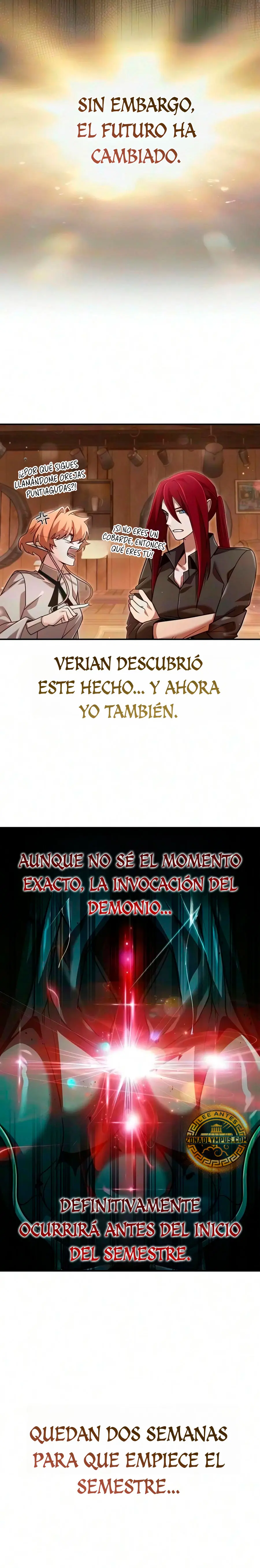 ¿¡Un codicioso convertido en profeta!? capítulo 49, página 21