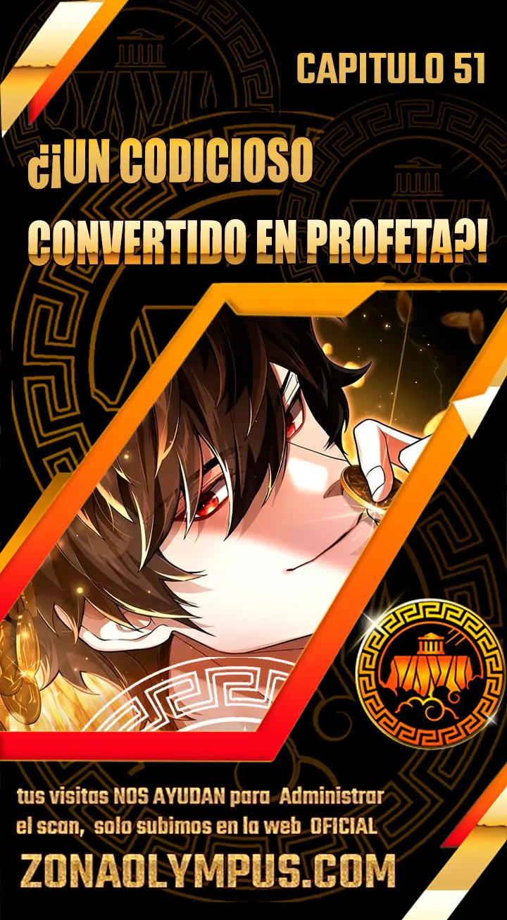 ¿¡Un codicioso convertido en profeta!? capítulo 51, página 1