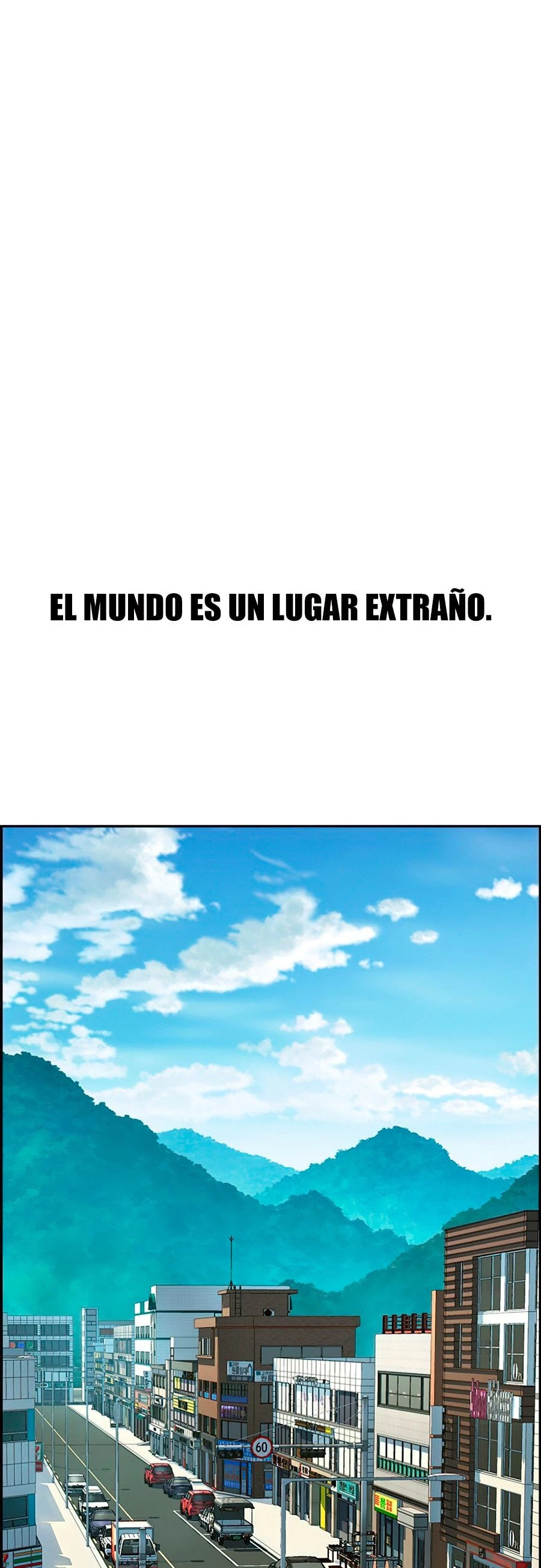 Un Hombre Extraño a las Afueras capítulo 1, página 2