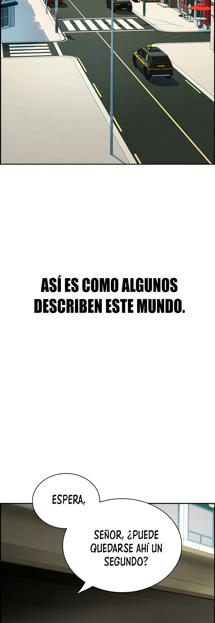 Un Hombre Extraño a las Afueras capítulo 1, página 3