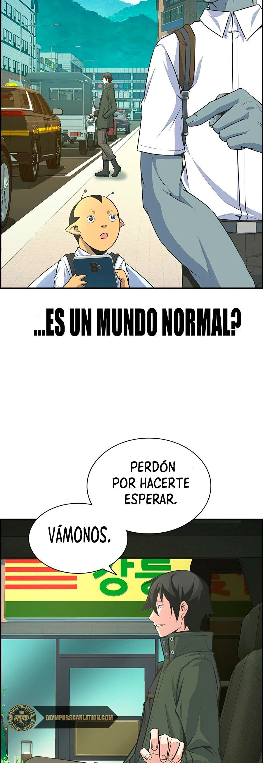 Un Hombre Extraño a las Afueras capítulo 1, página 33