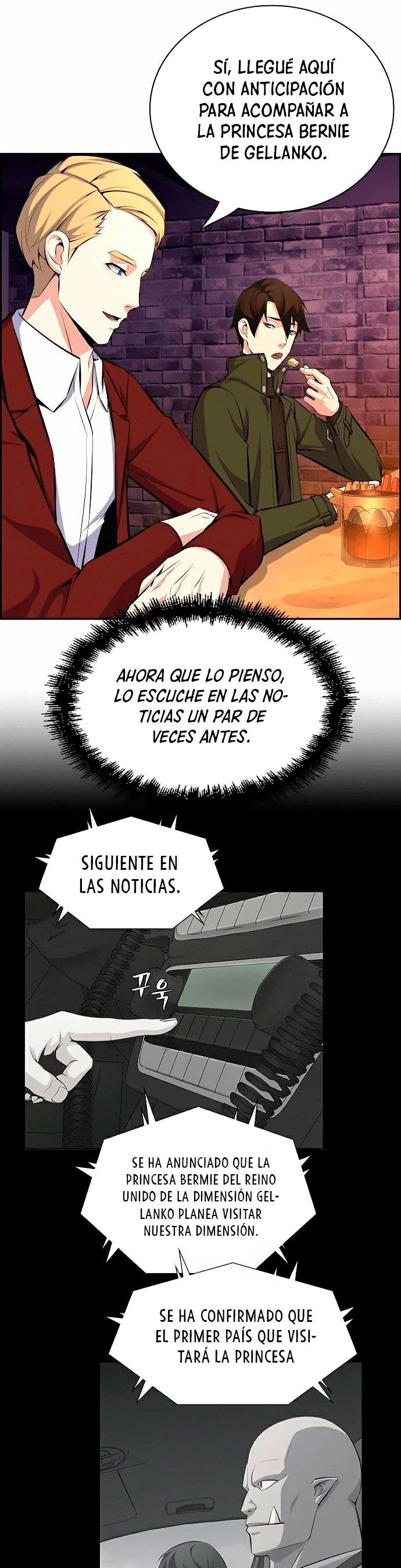 Un Hombre Extraño a las Afueras capítulo 16, página 18