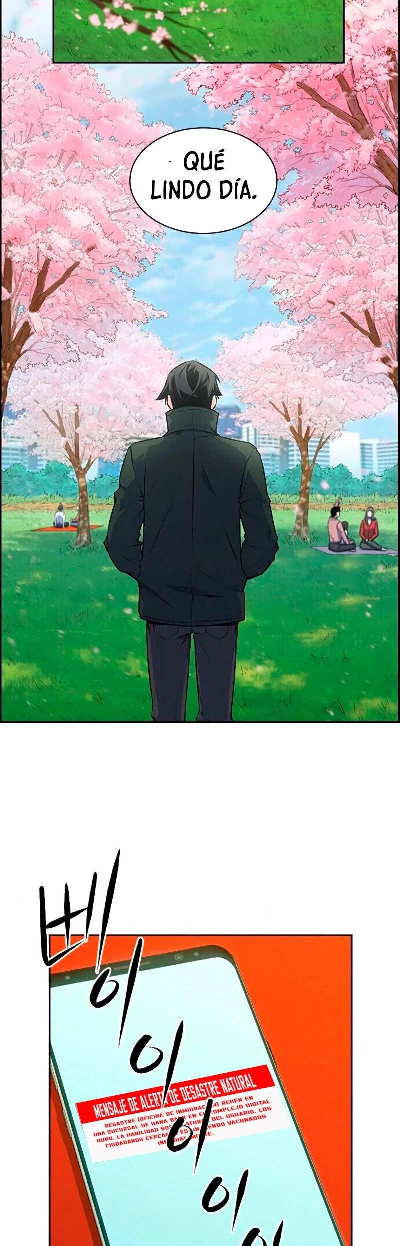 Un Hombre Extraño a las Afueras capítulo 2, página 18