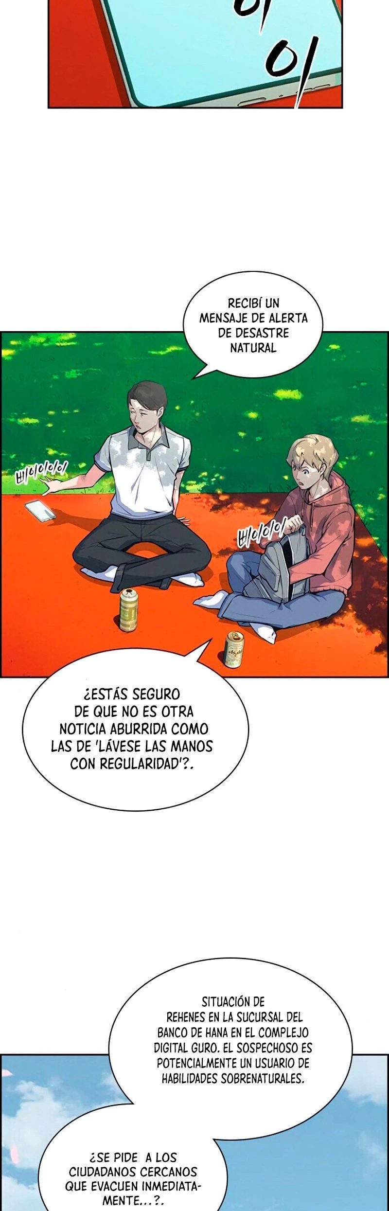 Un Hombre Extraño a las Afueras capítulo 2, página 19