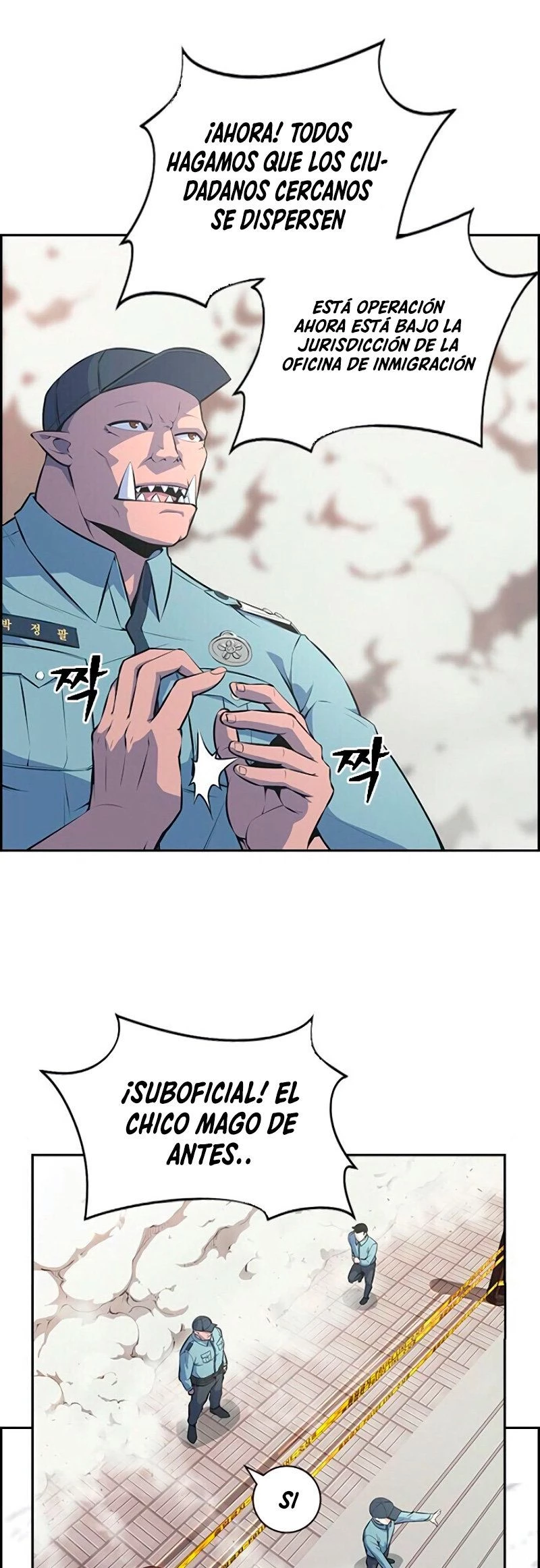 Un Hombre Extraño a las Afueras capítulo 2, página 33