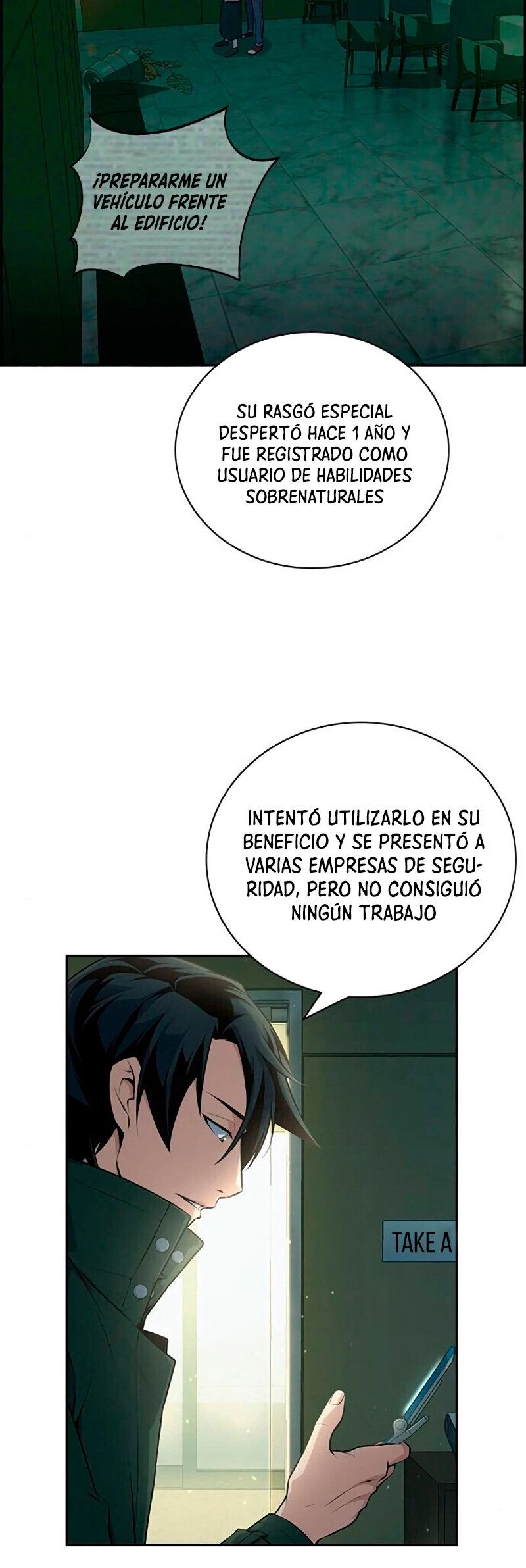 Un Hombre Extraño a las Afueras capítulo 2, página 40