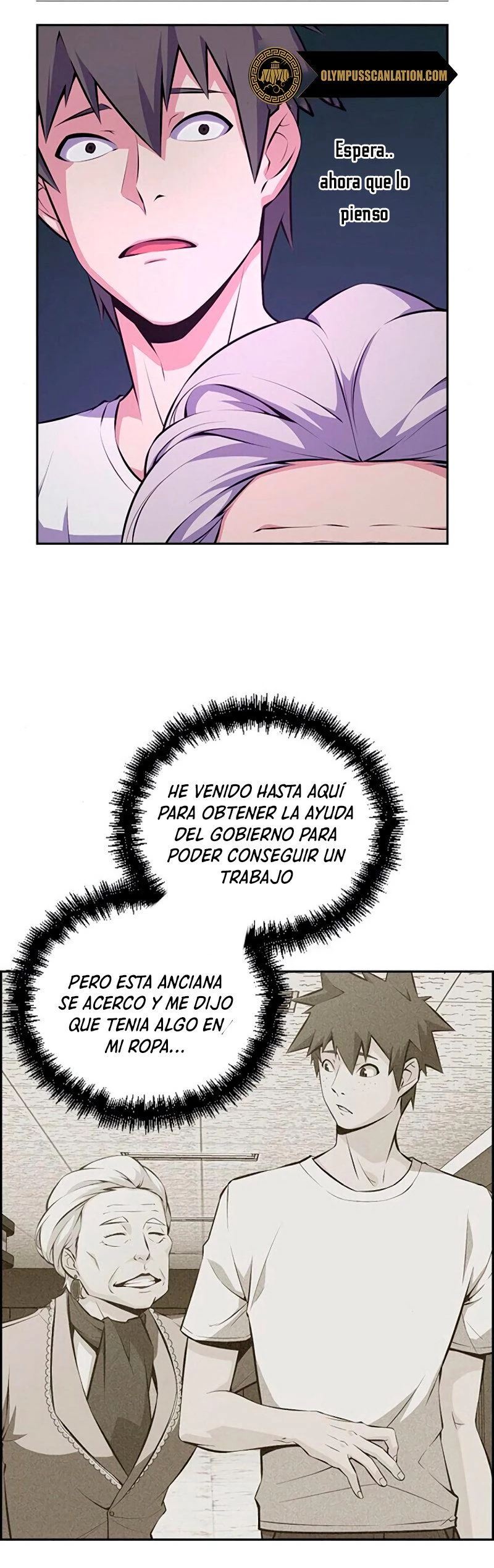 Un Hombre Extraño a las Afueras capítulo 2, página 56