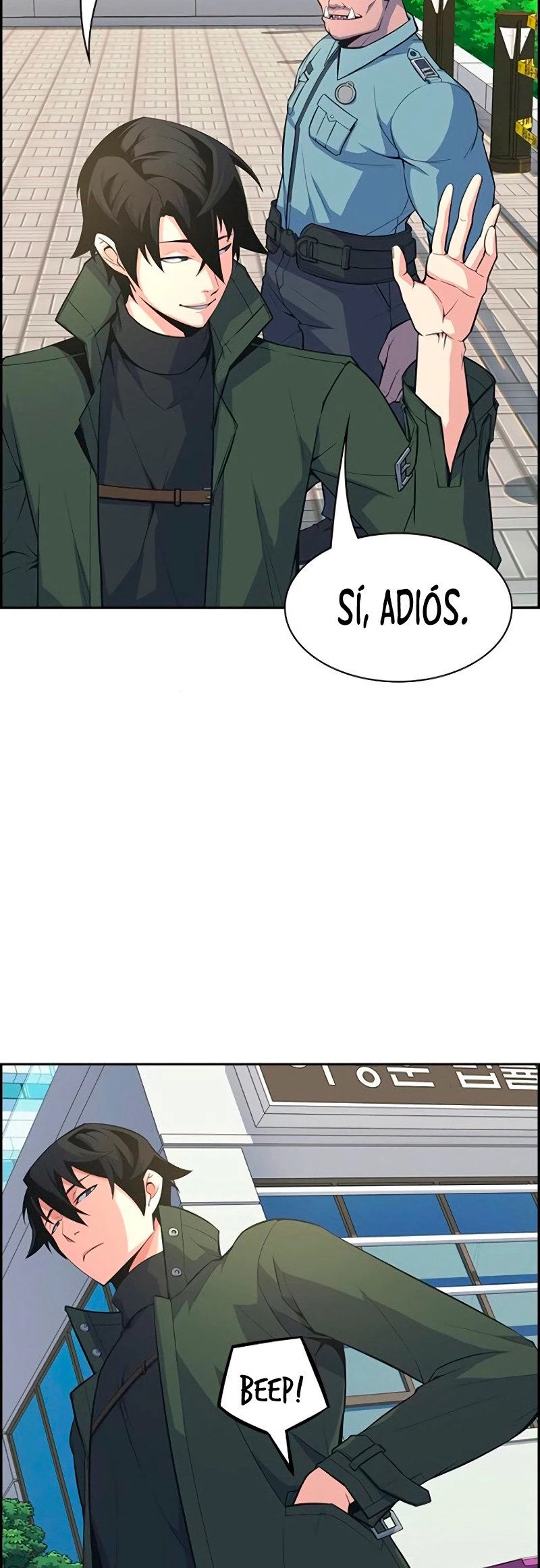 Un Hombre Extraño a las Afueras capítulo 3, página 33