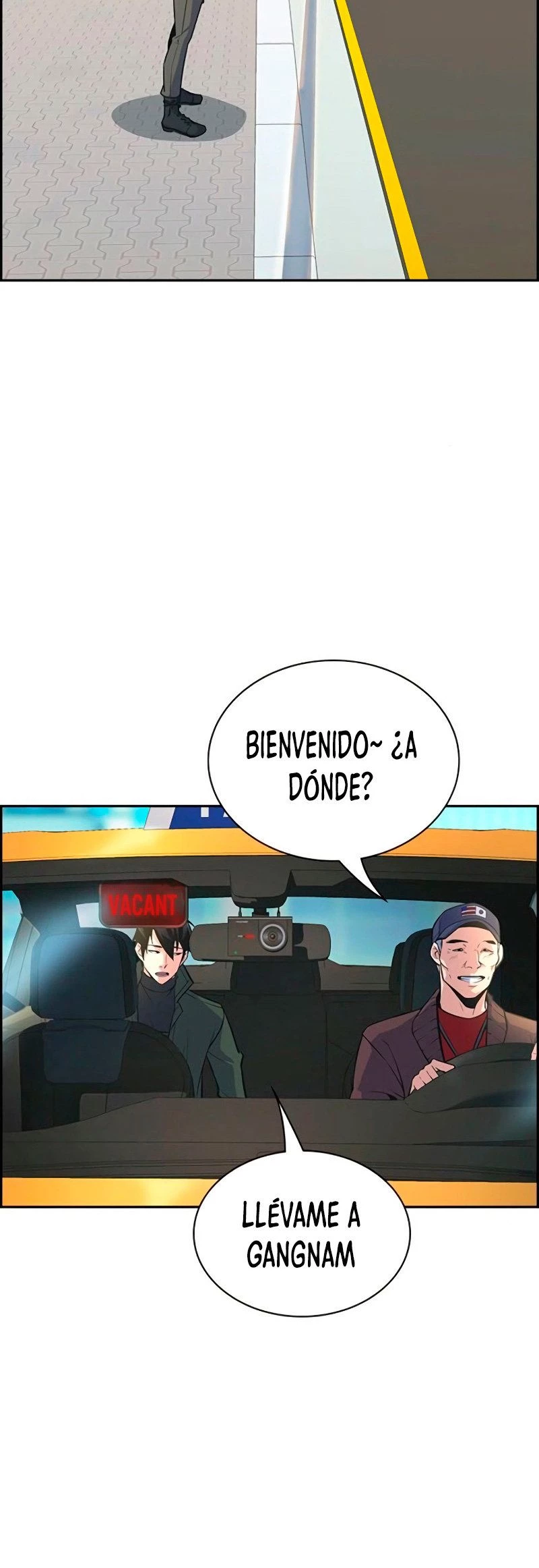 Un Hombre Extraño a las Afueras capítulo 3, página 35