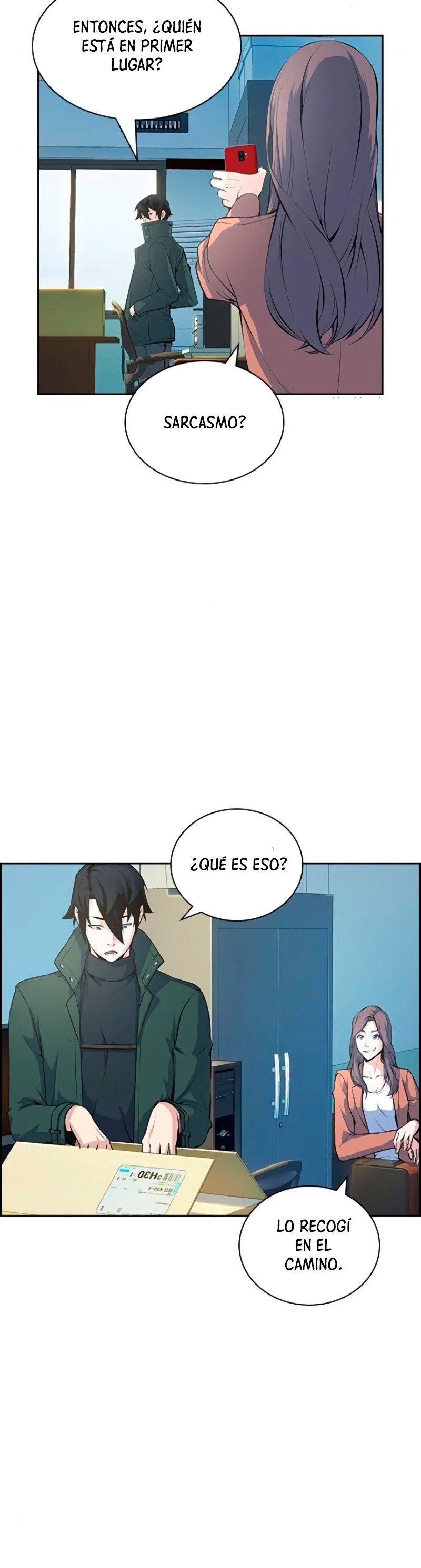 Un Hombre Extraño a las Afueras capítulo 4, página 6