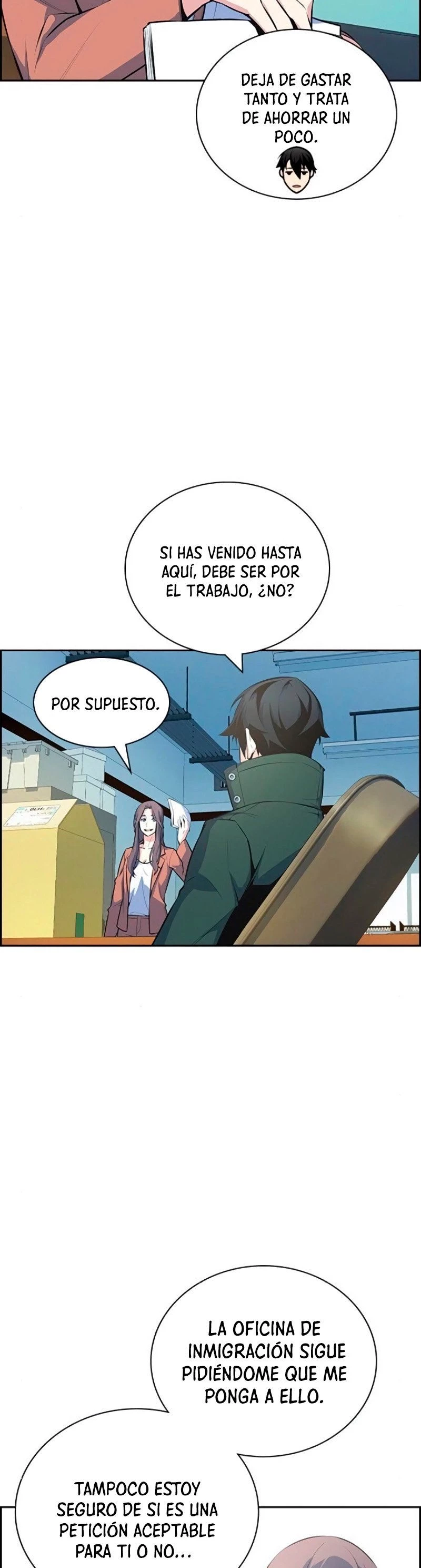 Un Hombre Extraño a las Afueras capítulo 4, página 8