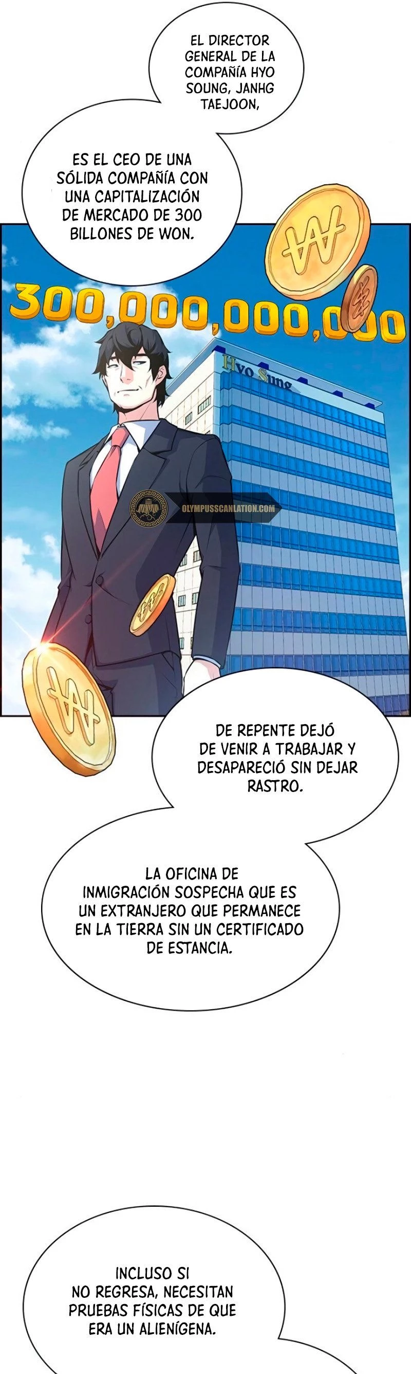 Un Hombre Extraño a las Afueras capítulo 4, página 10