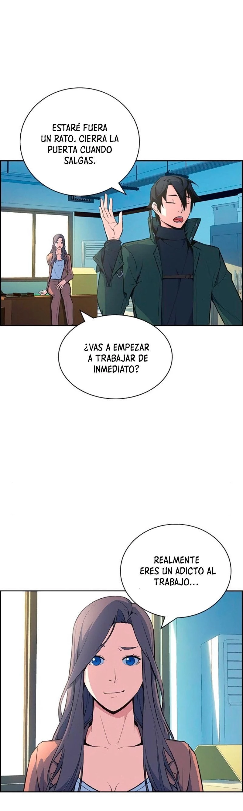 Un Hombre Extraño a las Afueras capítulo 4, página 14