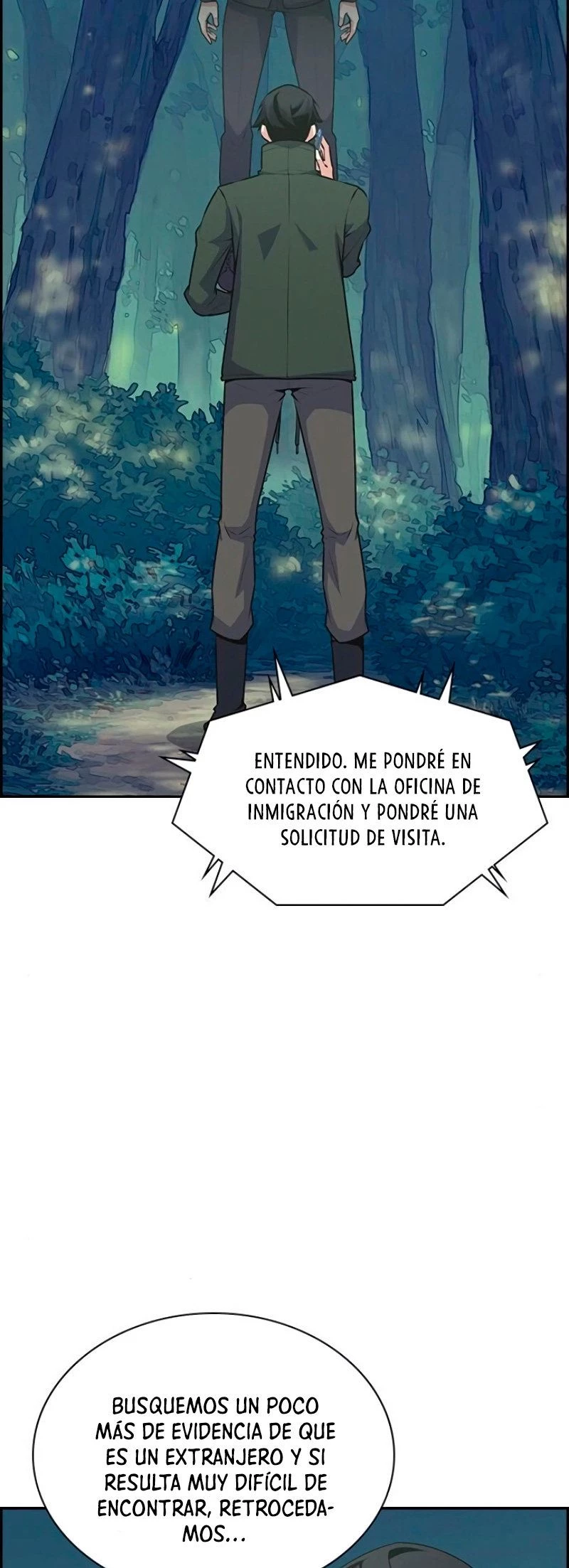 Un Hombre Extraño a las Afueras capítulo 4, página 44