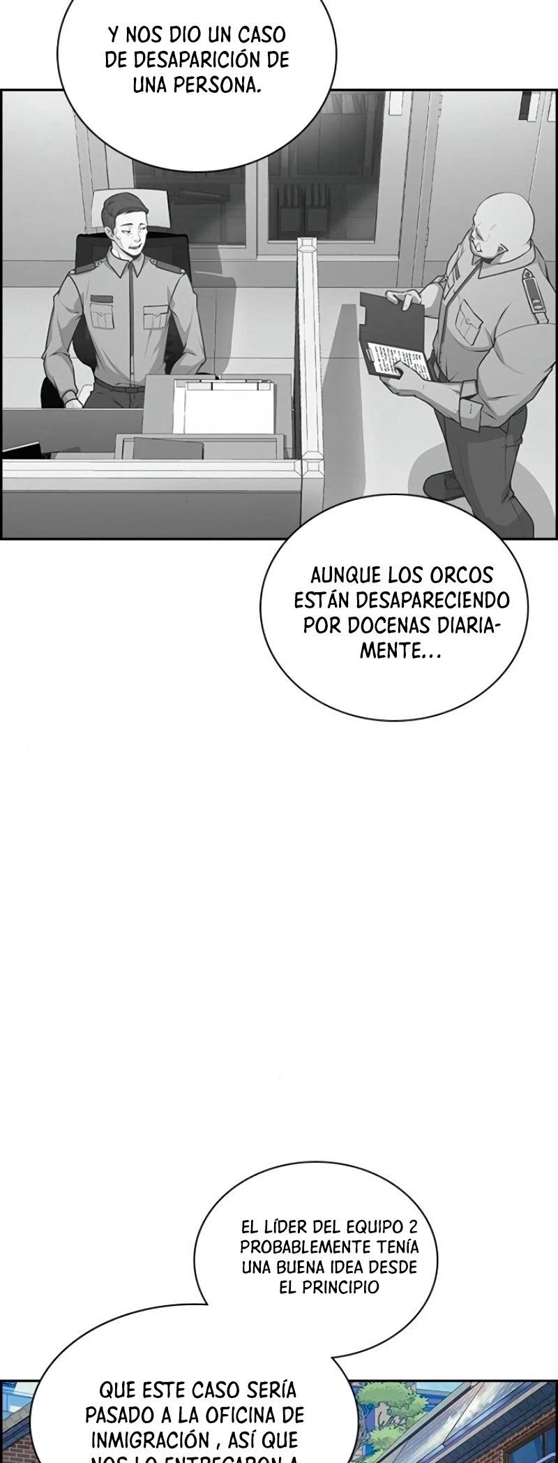 Un Hombre Extraño a las Afueras capítulo 4, página 52