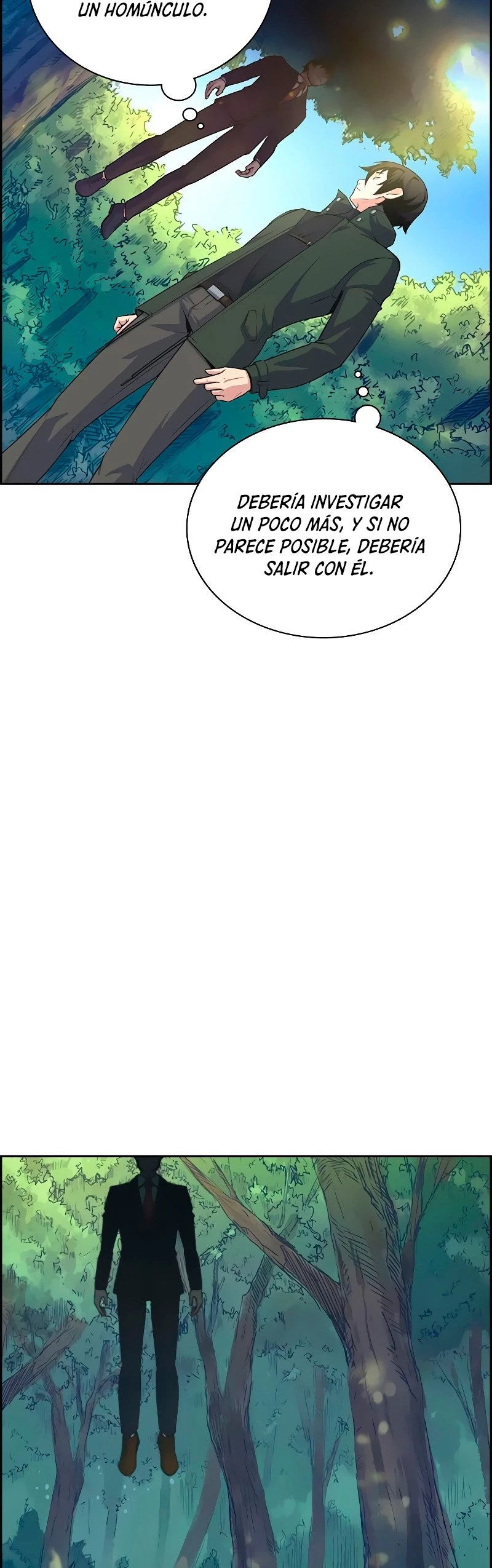 Un Hombre Extraño a las Afueras capítulo 5, página 9