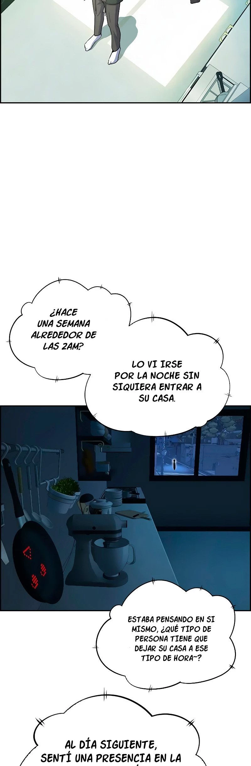 Un Hombre Extraño a las Afueras capítulo 5, página 21