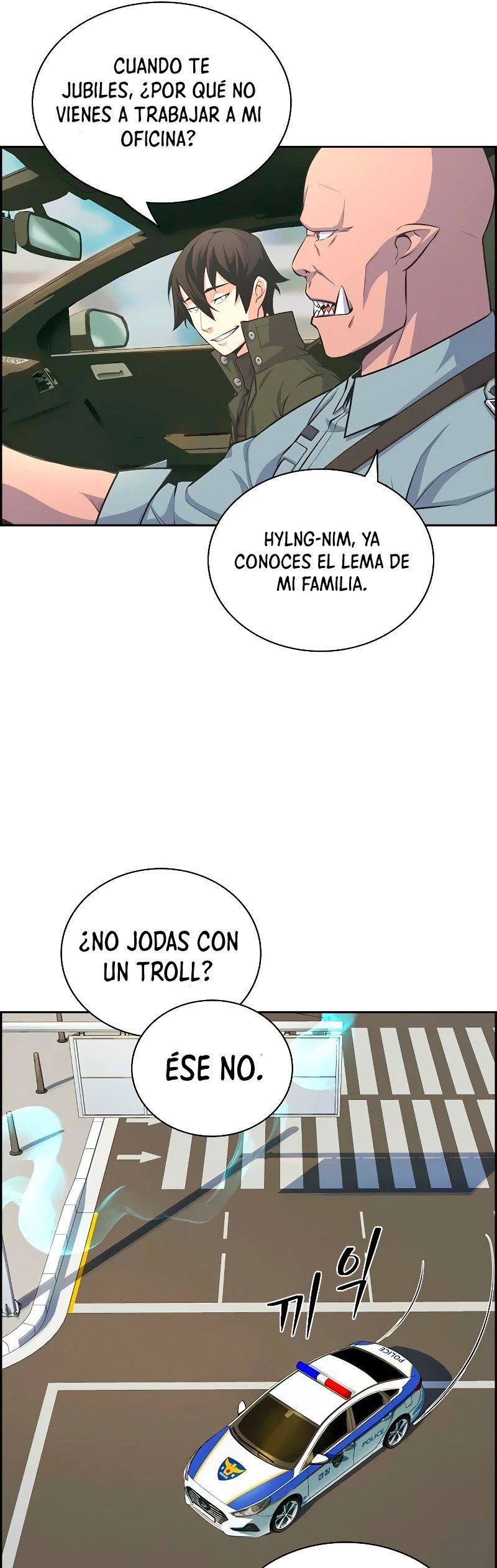 Un Hombre Extraño a las Afueras capítulo 5, página 38
