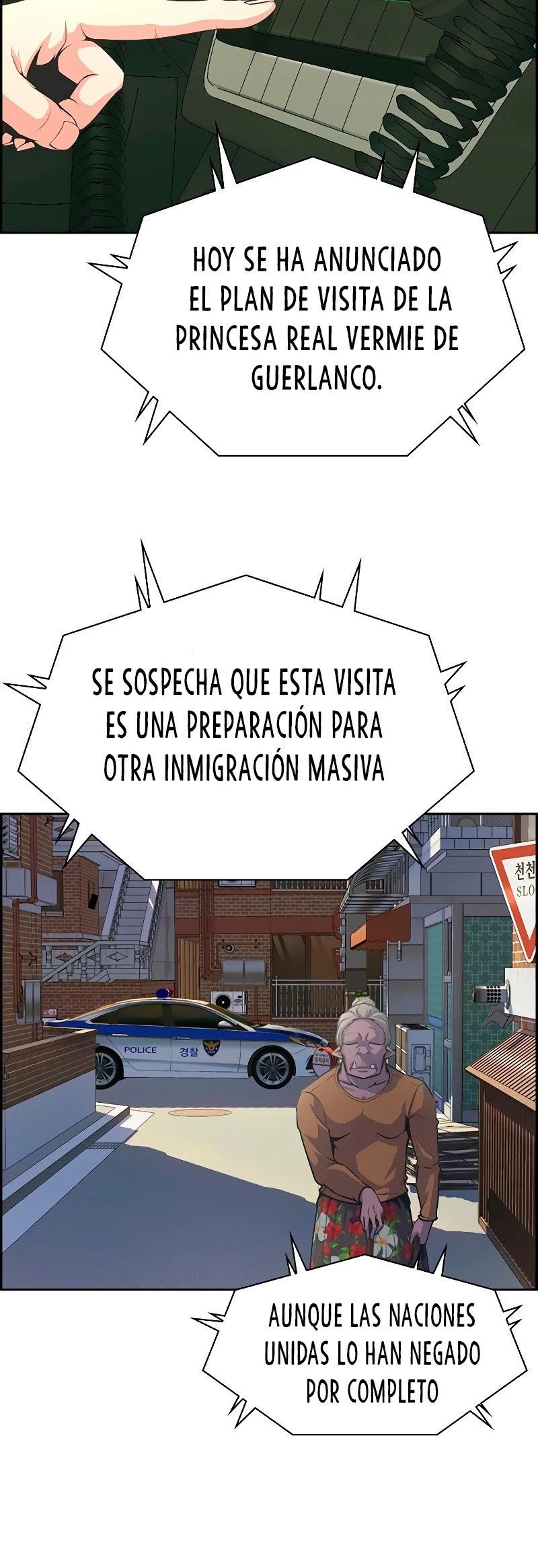 Un Hombre Extraño a las Afueras capítulo 5, página 44