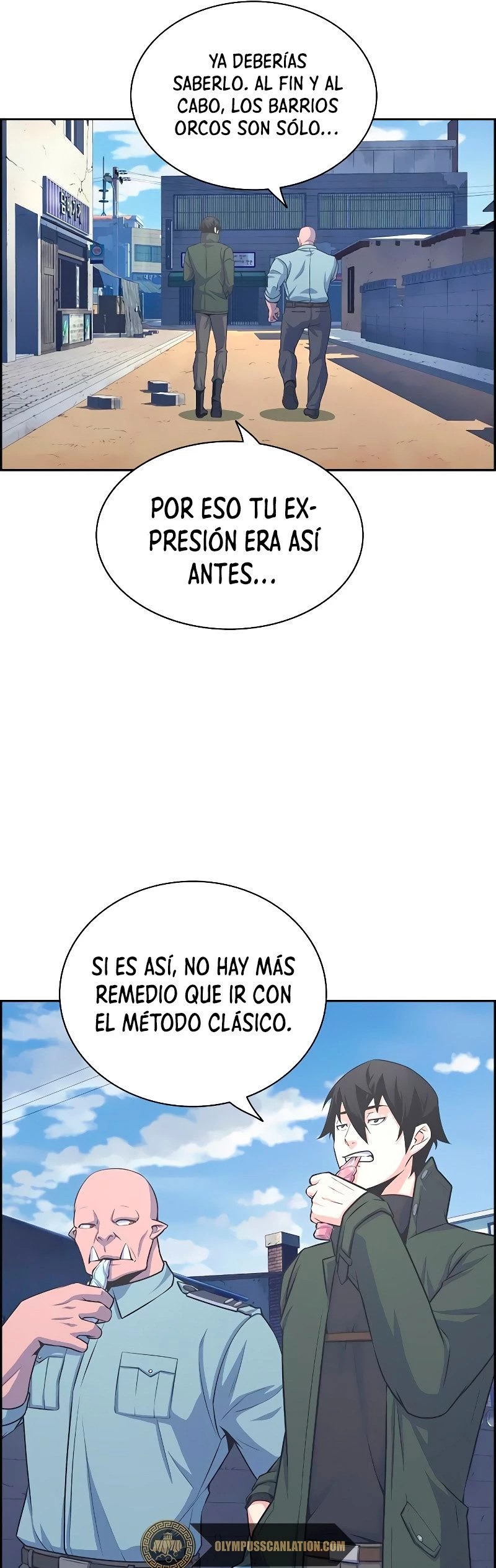 Un Hombre Extraño a las Afueras capítulo 5, página 53