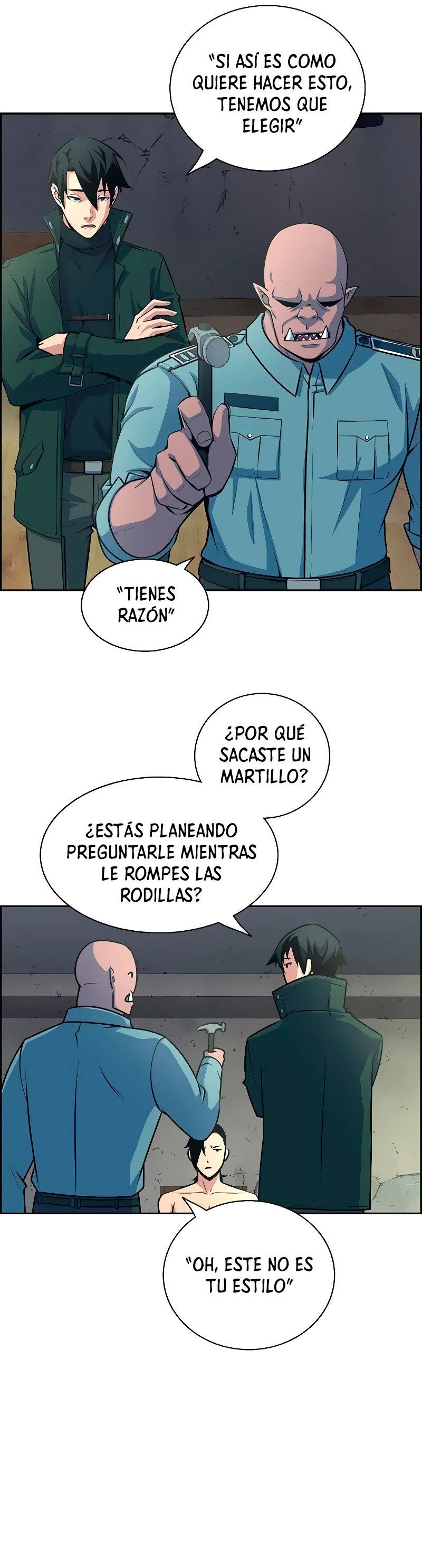 Un Hombre Extraño a las Afueras capítulo 6, página 31