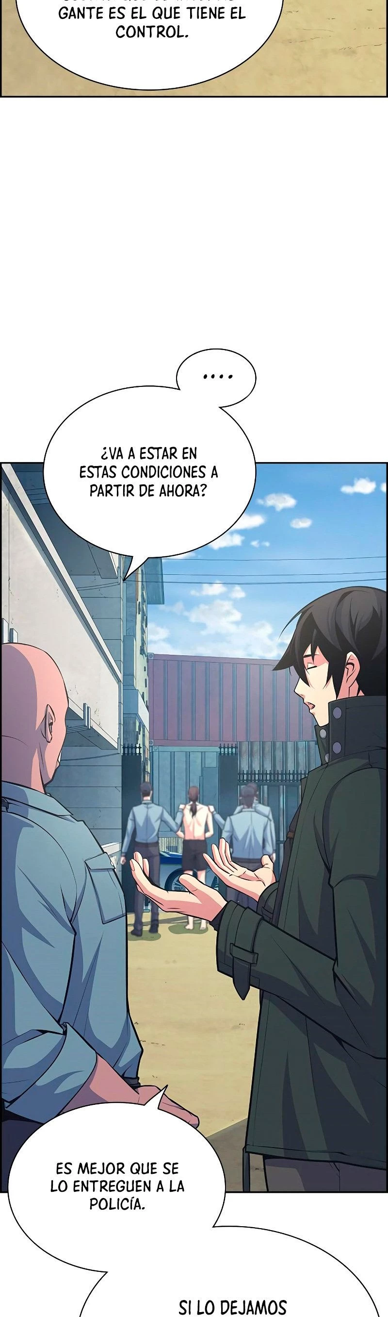 Un Hombre Extraño a las Afueras capítulo 7, página 9