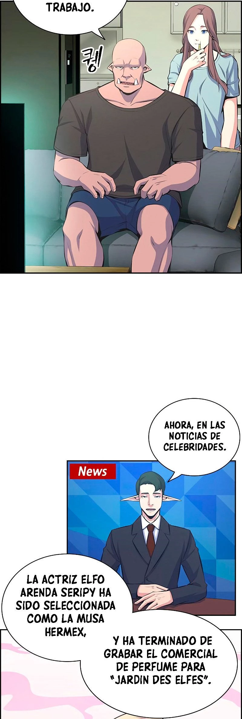 Un Hombre Extraño a las Afueras capítulo 8, página 9