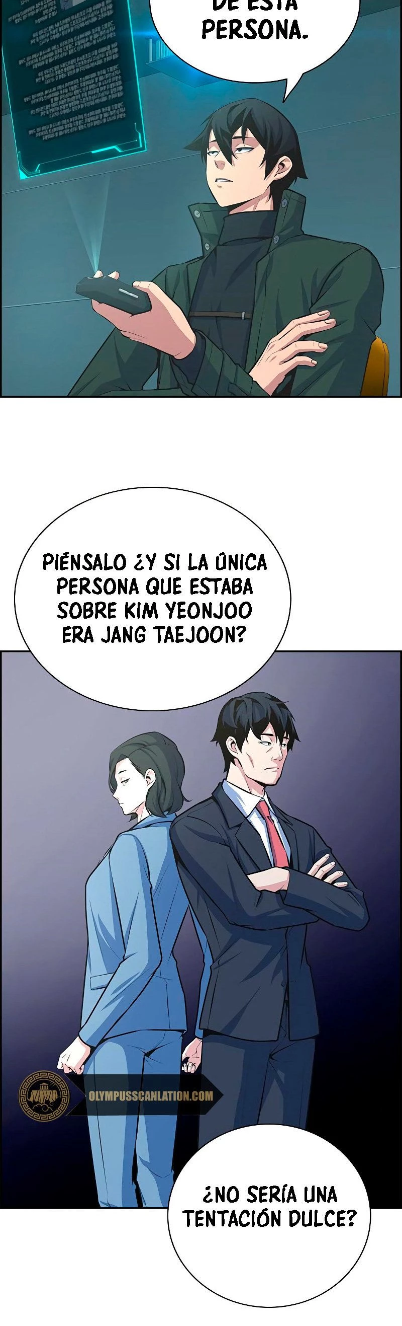 Un Hombre Extraño a las Afueras capítulo 8, página 37