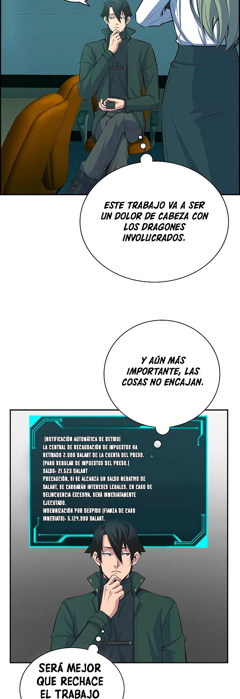 Un Hombre Extraño a las Afueras capítulo 8, página 41