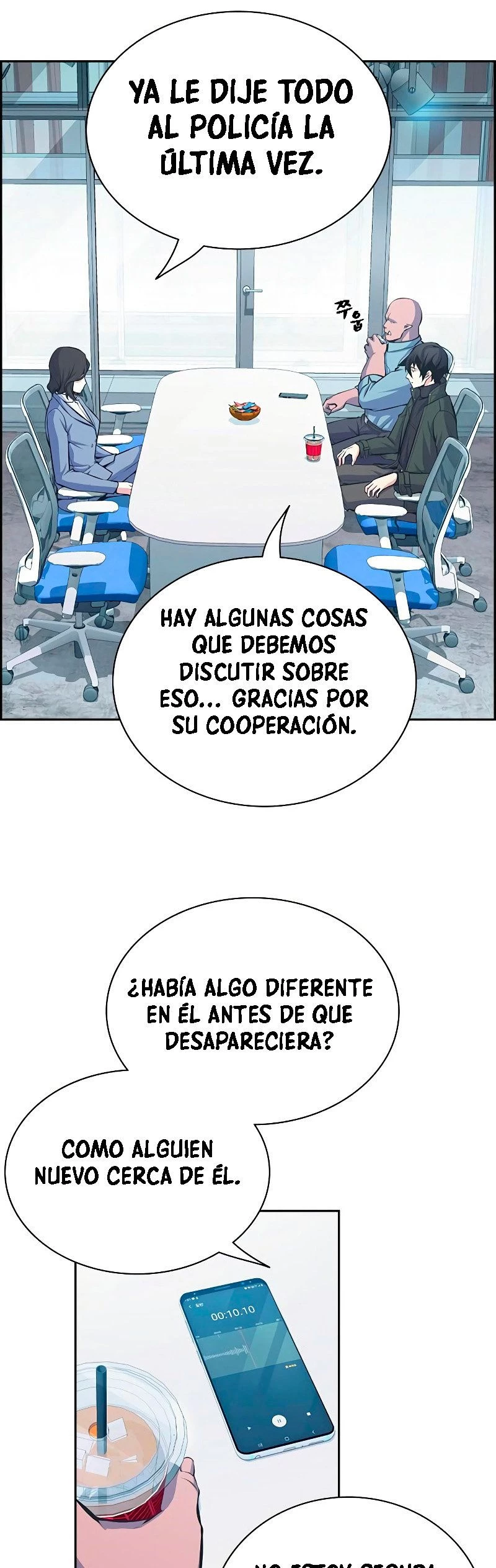 Un Hombre Extraño a las Afueras capítulo 8, página 53