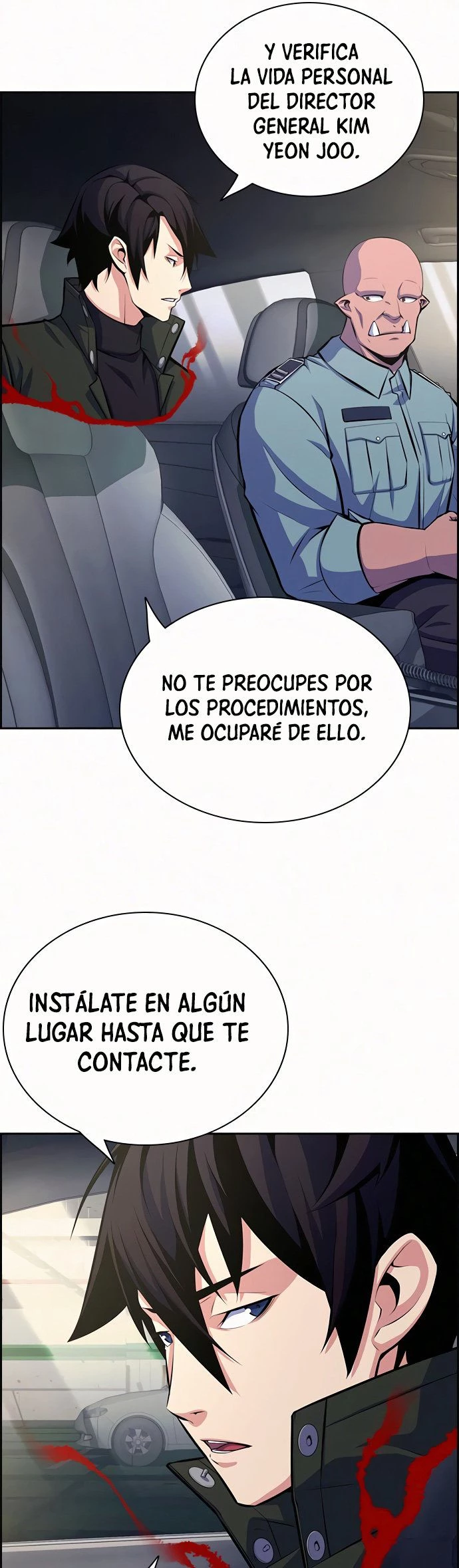 Un Hombre Extraño a las Afueras capítulo 9, página 30