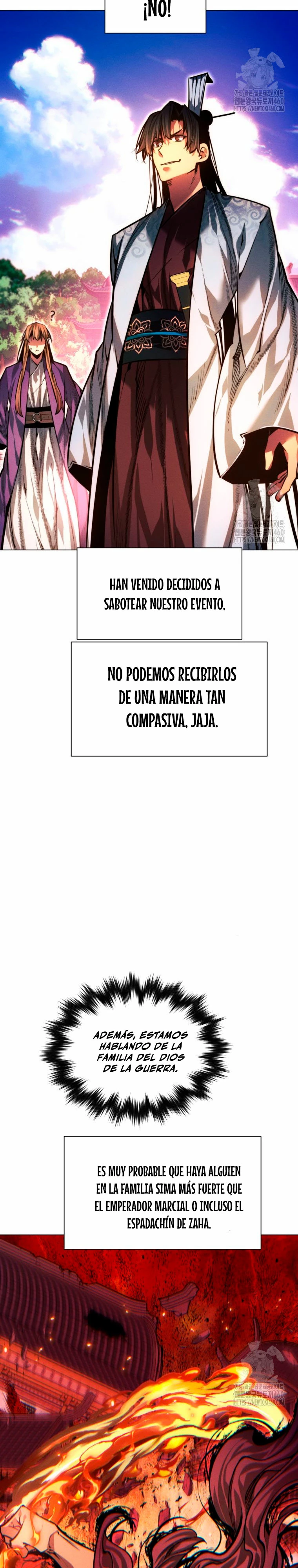 Un hombre moderno que transmigró al mundo murim capítulo 103, página 35