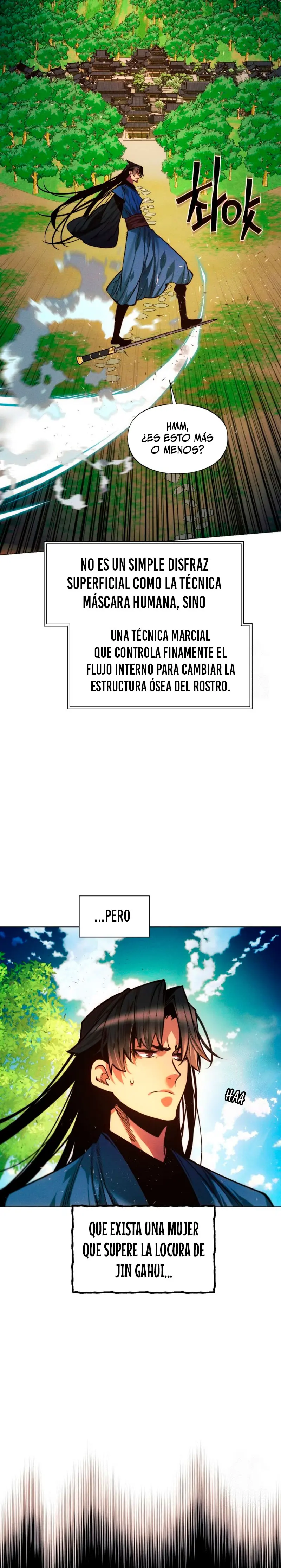 Un hombre moderno que transmigró al mundo murim capítulo 129, página 36