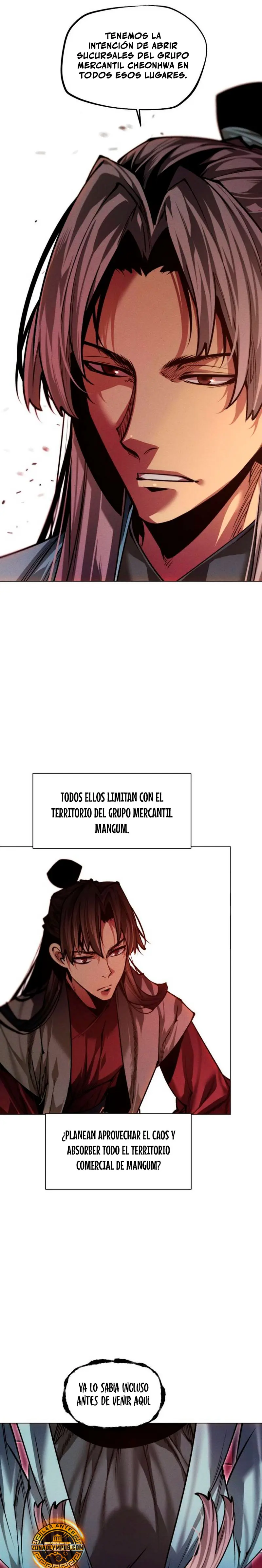Un hombre moderno que transmigró al mundo murim capítulo 161, página 19