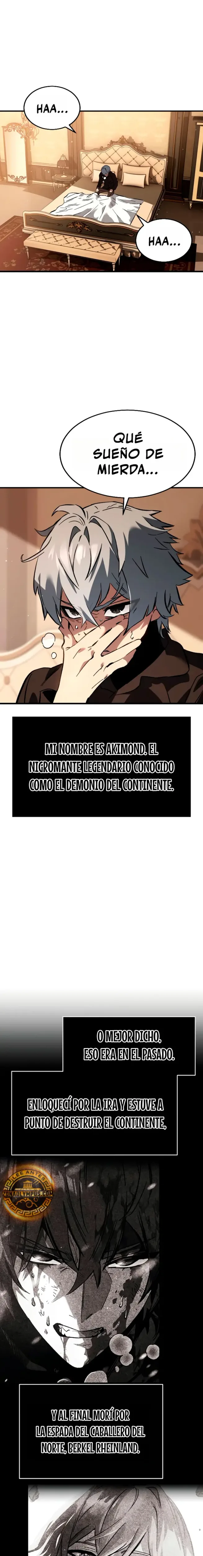Un Nigromante en la familia de espadachines capítulo 1, página 3