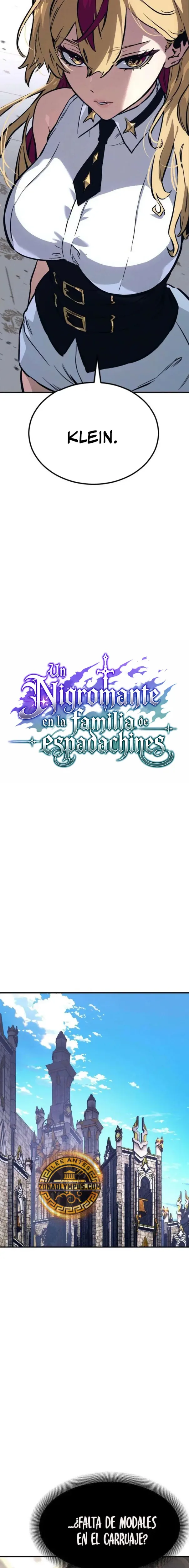 Un Nigromante en la familia de espadachines capítulo 19, página 2