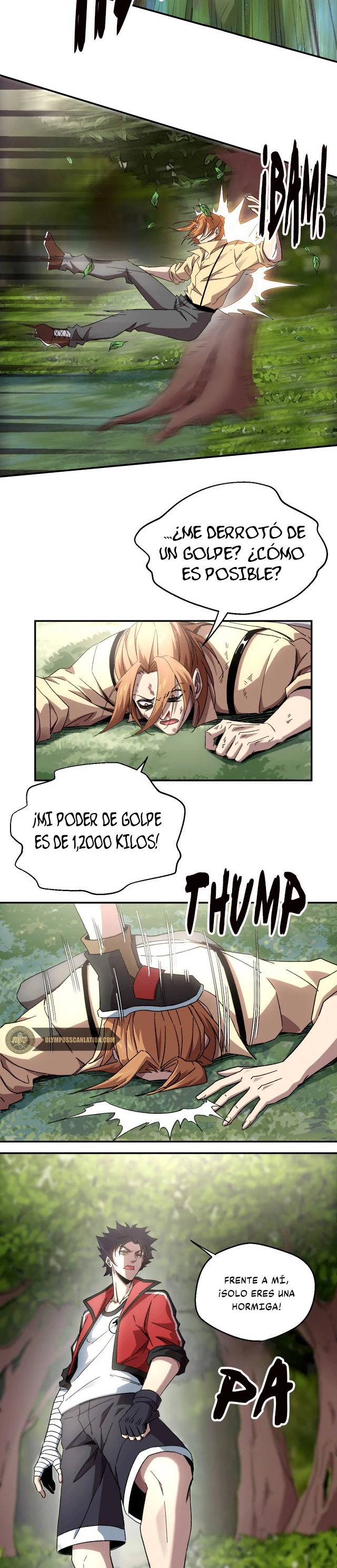 Un puño para destruir otro mundo capítulo 3, página 25