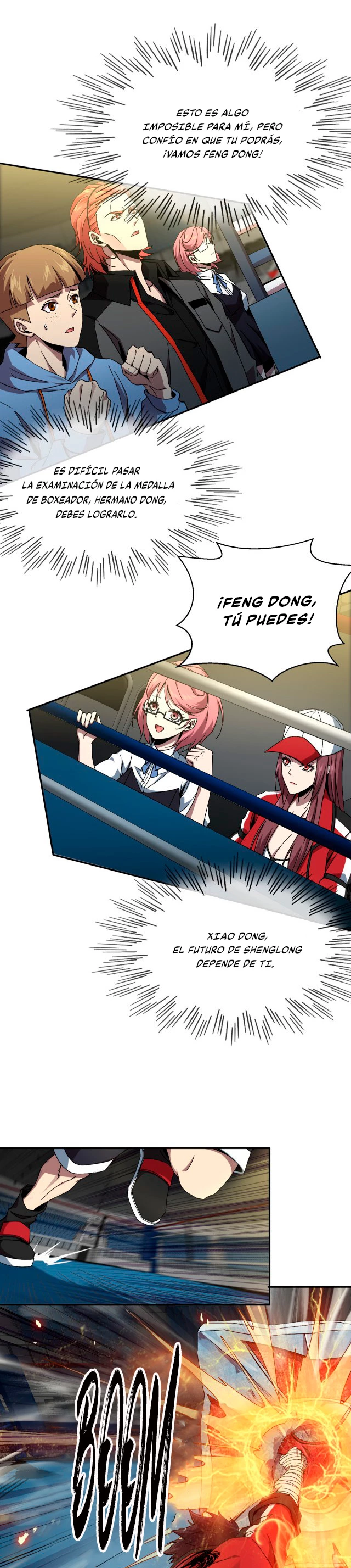 Un puño para destruir otro mundo capítulo 4, página 18